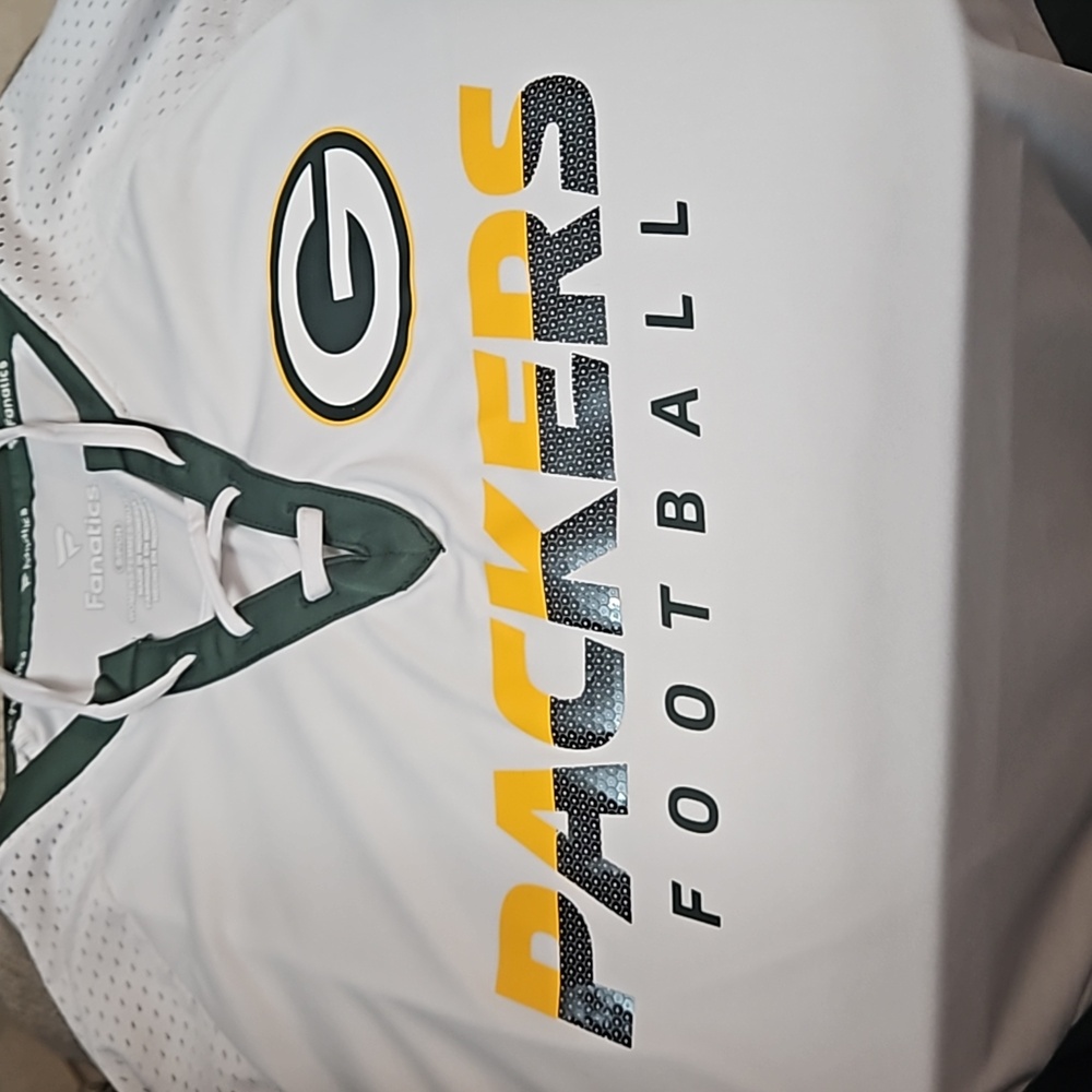 Fanatics Green Bay Packers Women's Jersey Top NEW Size Small White NFL - Picture 11 of 12